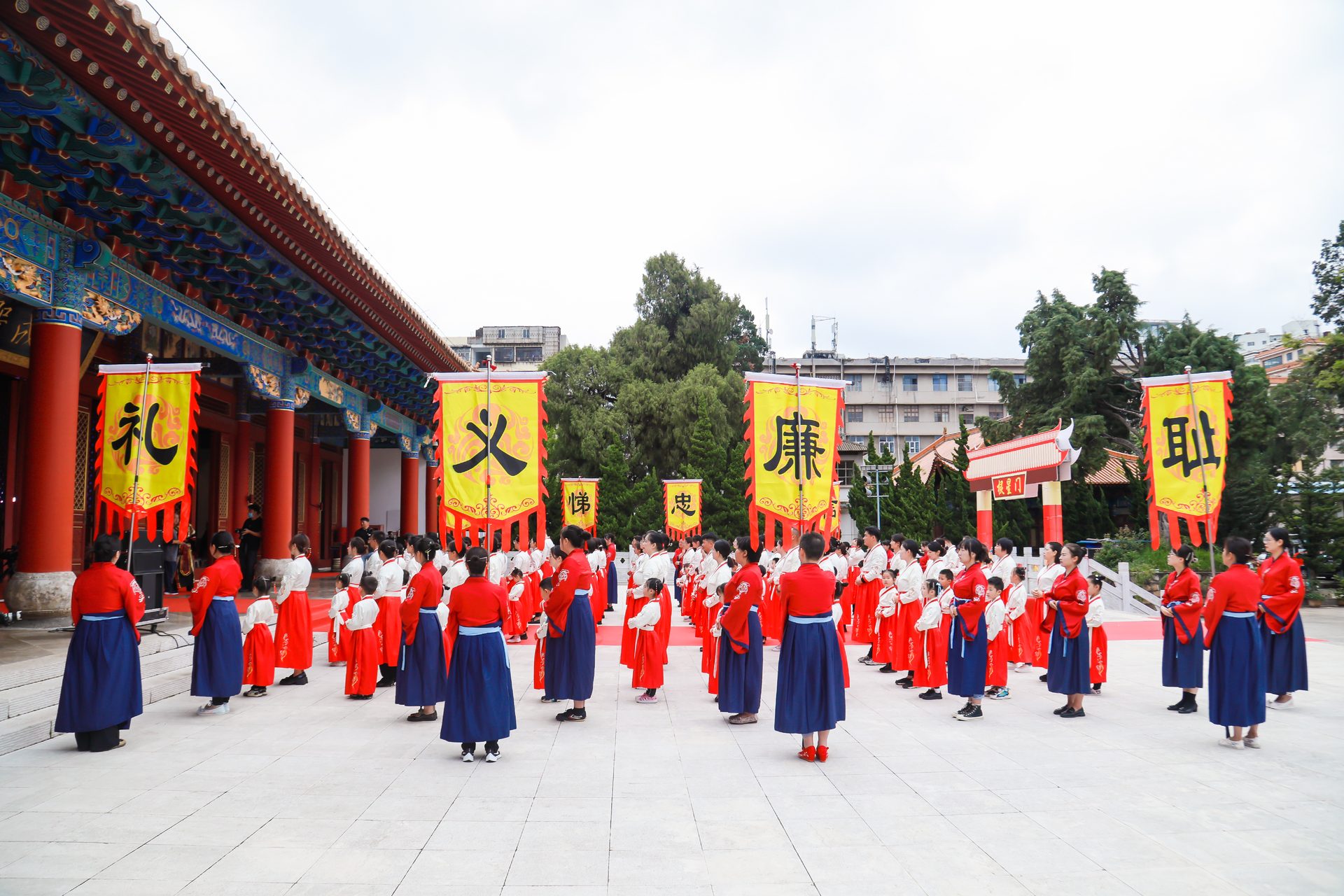 幼儿园国学开笔礼全案策划执行-现场照5